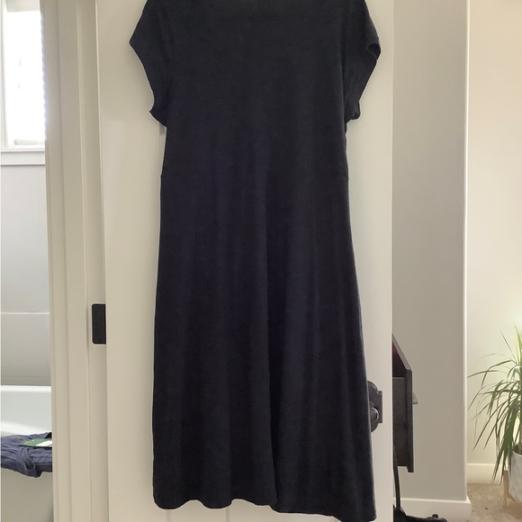 Horney Toad Black cotton sleeveless dress - Picture 3 of 5
